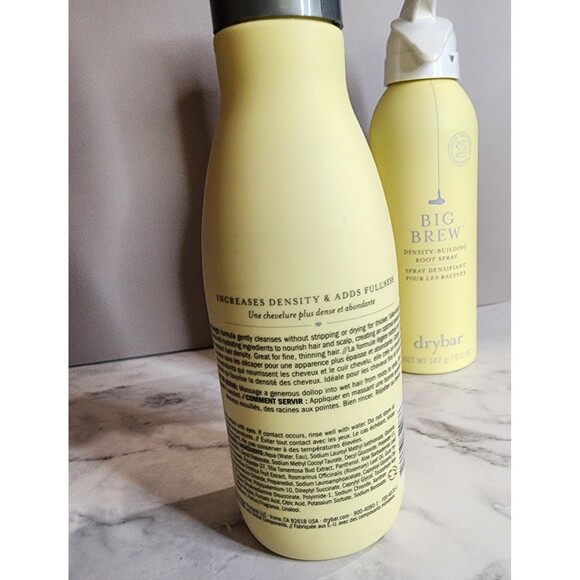 Drybar Big Brew 3-Piece Set –  Shampoo + Conditioner + Root Lifter - New, 8.5oz - Picture 3 of 8